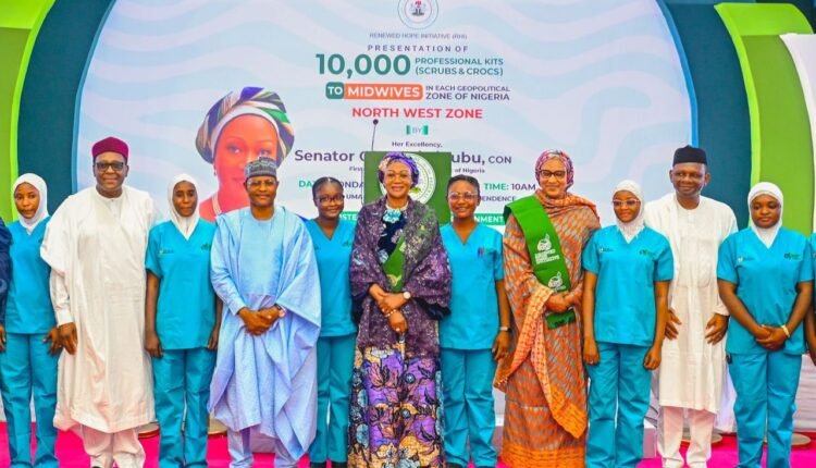 First Lady, Remi Tinubu, distributes 10,000 Professional kits to midwives in South-East