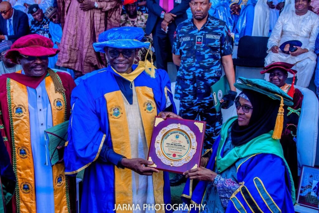 Gov. Buni, 5 Others conferred with Doctorate Degrees