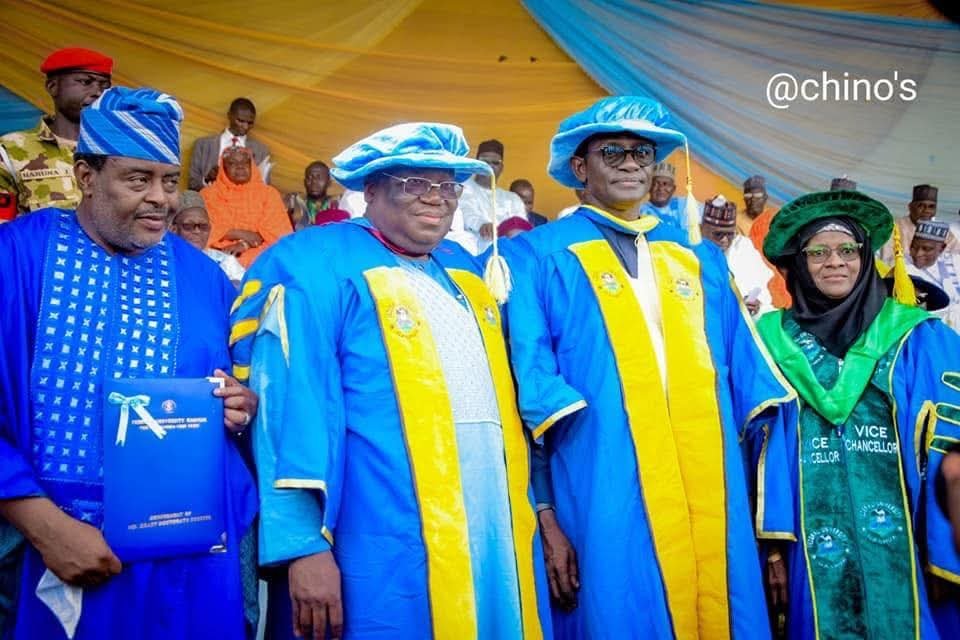 Gov. Buni, 5 Others conferred with Doctorate Degrees