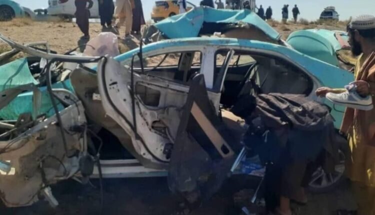 Afghan road mishap kills 3, brings death toll to nearly 100