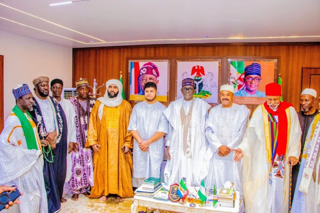 Gov Buni urged Nigerians to pray for leaders