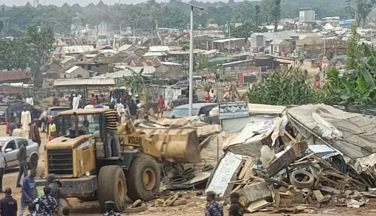 FCTA clears 1,000 shanties in Abuja district