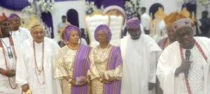 First Lady  receives chieftaincy title in Lagos, pledges continued service 