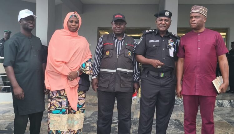 NAFDAC boss meet  with Yobe CP to Strengthen working Synergy.