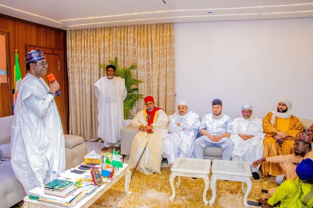 Gov Buni urged Nigerians to pray for leaders