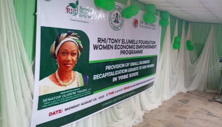 Renewed Hope Initiative support women's recapitalisation in Yobe.