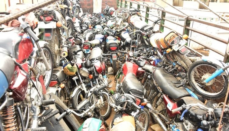 Lagos task force seizes 668 motorcycles in 1 week