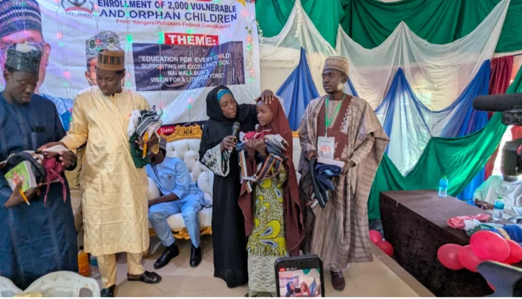 Foundation enrolls 2,000 indigent children, orphans to support Buni’s literacy drive