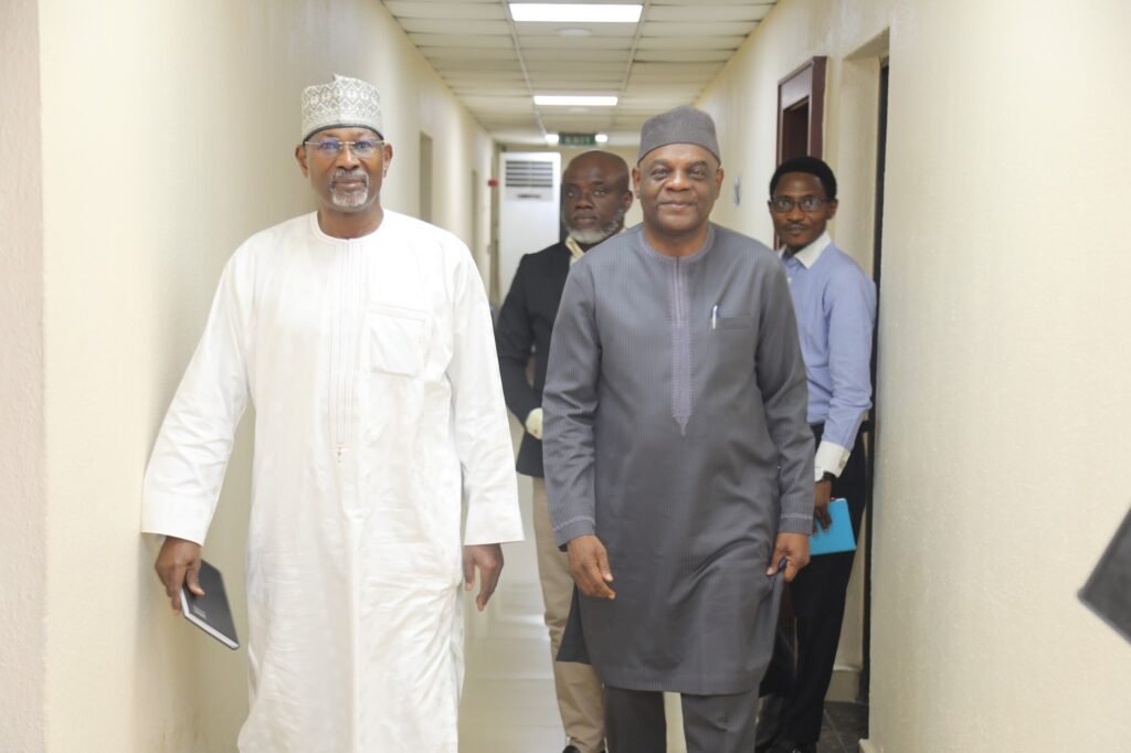 Jega was at Tetfund for strategic engagement and Discussion