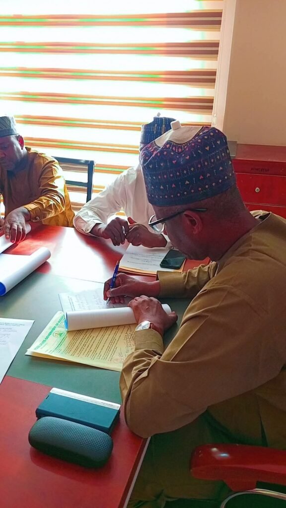 Yobe government signed a contract to supply empowerment items