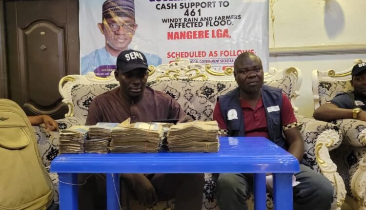 Yobe flood victims: 461 affected farmers received cash support