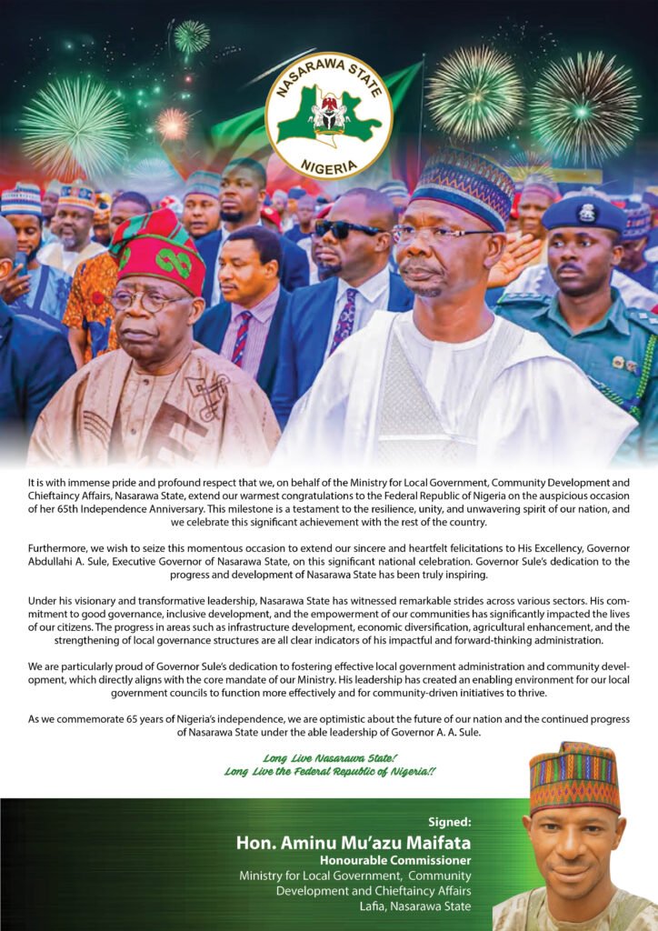Nasarawa State: A Beacon of Transformative Leadership and Development Under Governor Abdullahi Sule