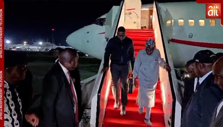Tinubu returns to Abuja from Aqaba meeting in Rome