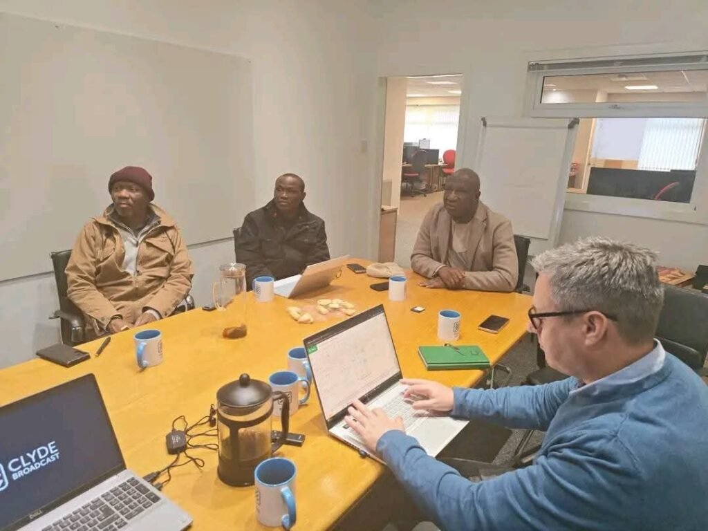 Gov. Buni Advances Bold Information Sector Overhaul as Yobe Delegation Strengthens Global Broadcast Collaboration in Scotland