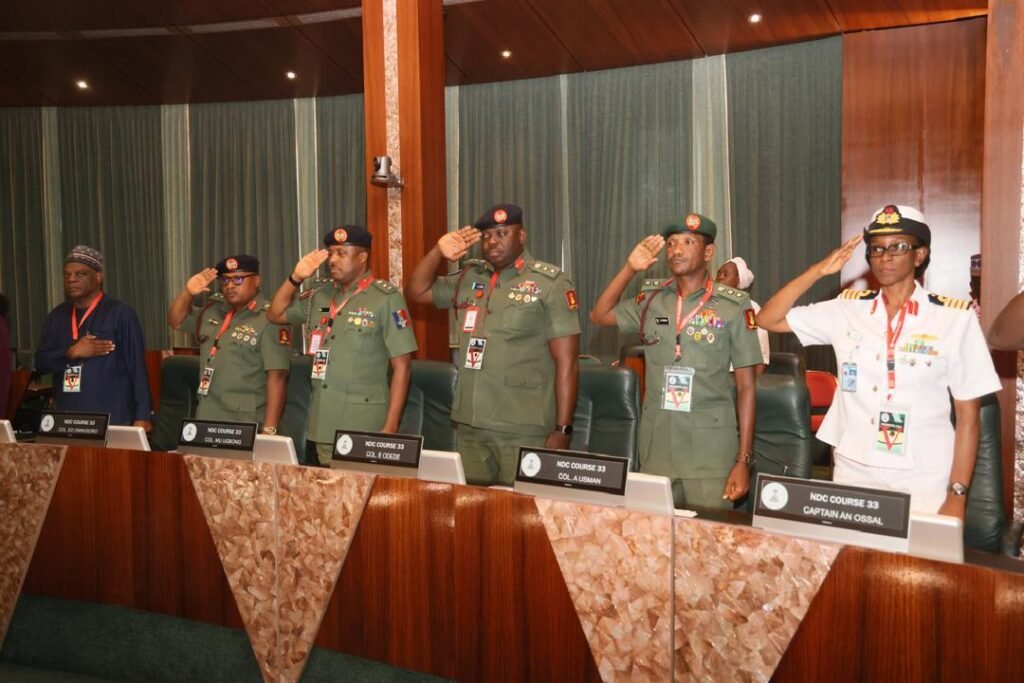 National security: Tinubu receives Defence College course 33 report