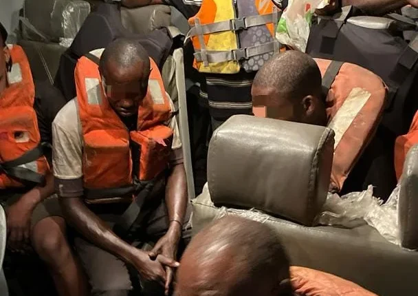 Navy rescues 10 crew members from distressed vessel