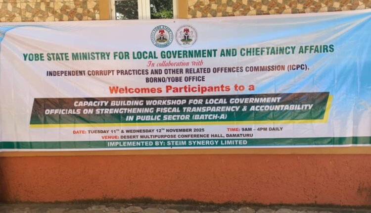 Yobe partners ICPC to strengthen financial discipline in public service