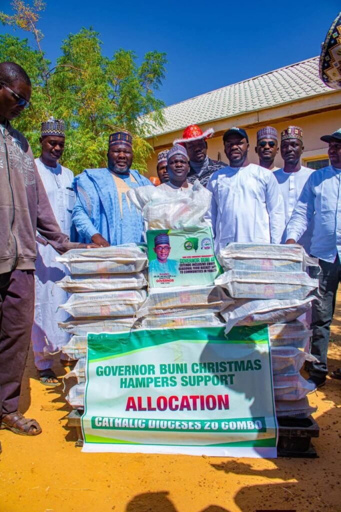 Christmas: Yobe Governor Supports 7,000 Christian Residents with Food Items