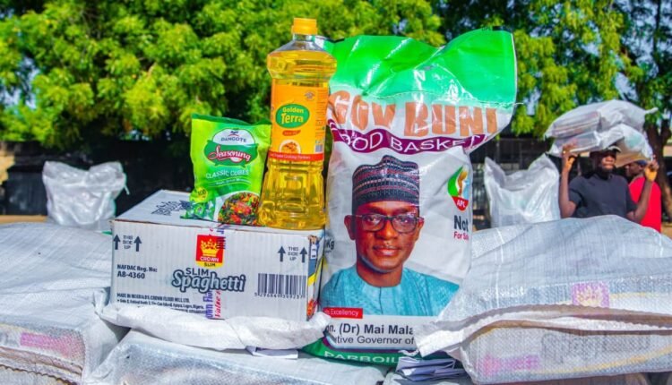 Christmas: Yobe Governor Supports 7,000 Christian Residents with Food Items