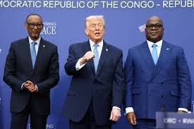 Trump brokers peace deal between DR Congo, Rwanda in Washington