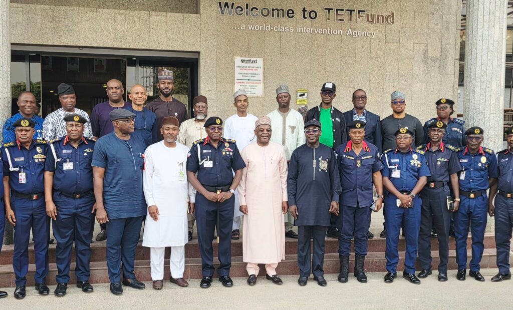 Mission Safe Schools: NSCDC and TETFund Forge Strategic Alliance to Shield Nigerian Campuses