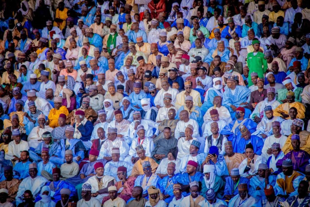 Yobe state Governor (Dr.) Mai Mala Buni CON COMN, along with high ranking personalities from across the country, Niger, Chad and Cameroon republics