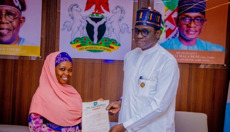 Yobe Governor Grants Automatic Employment to First-Class Physics Graduate