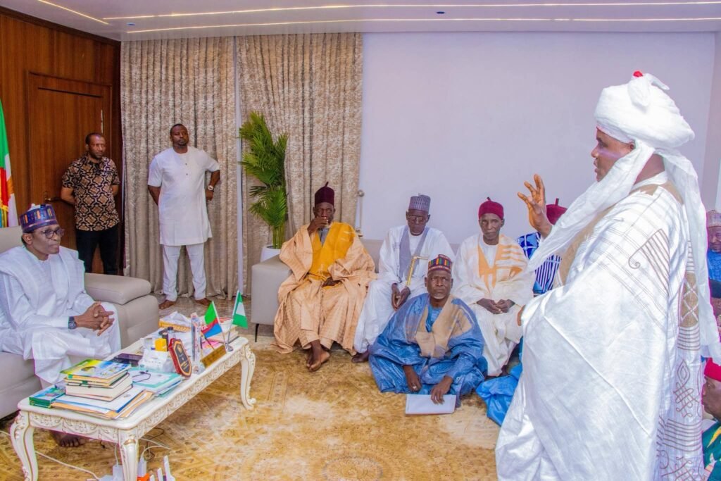 Gudi Emirate confer Gov-buni with chieftaincy title of Matawalle