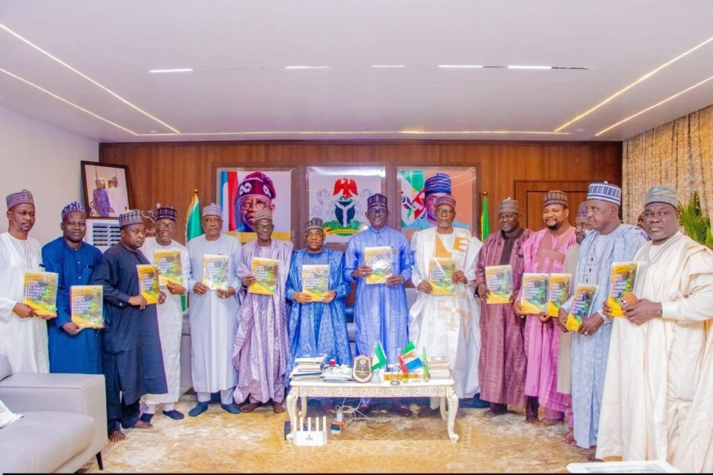 Gov. Buni Receives ACReSAL Policy Document