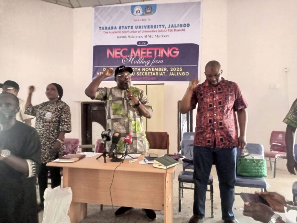 We're tired of your empty promises - Taraba Varsity ASUU slams Governor Kefas 