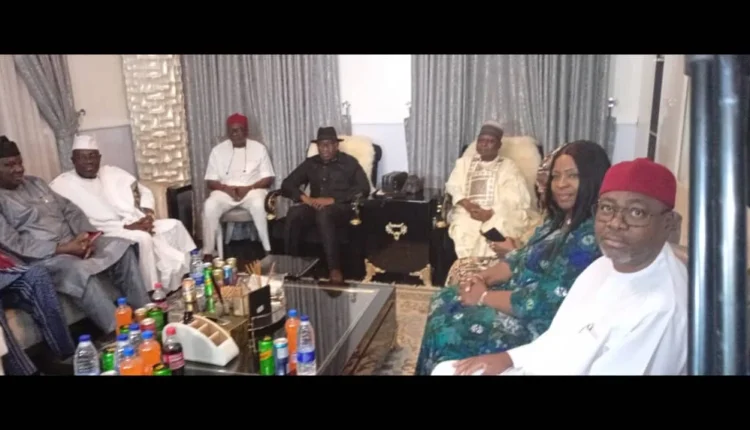 PDP leaders meet Jonathan, says he pledge support for party