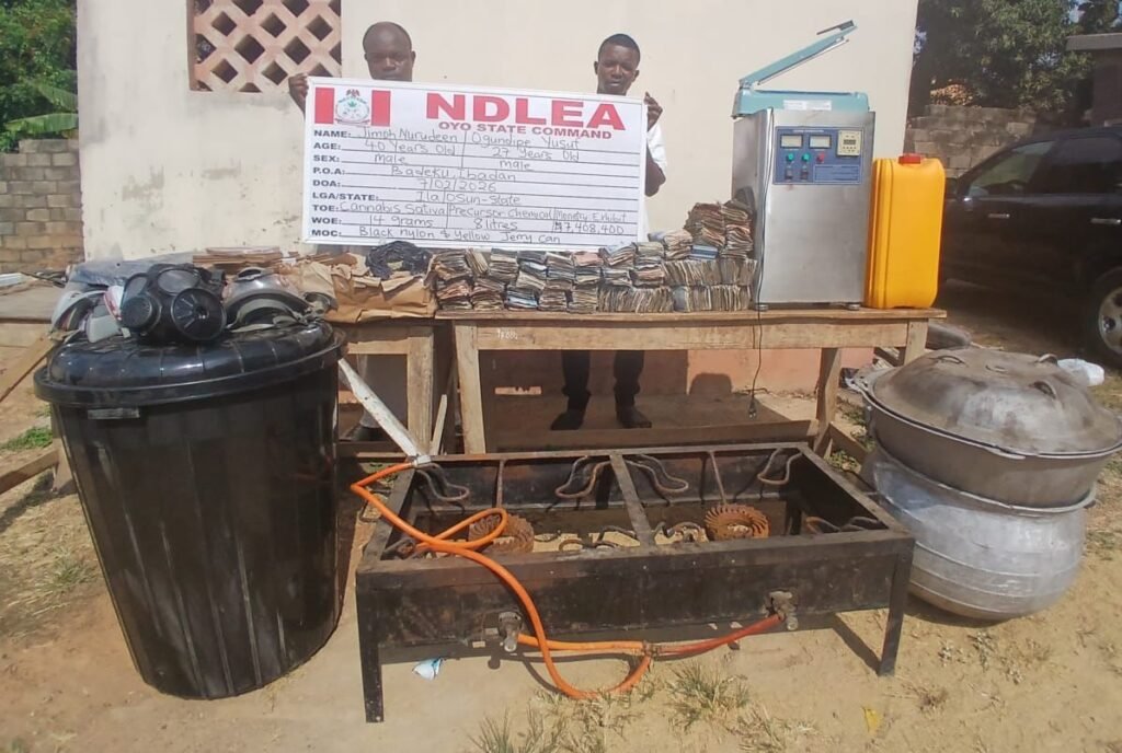 NDLEA Arrested a 62-year-old businessman at Kano Airport with Cocaine; NDLEA Seizes Multiple Drug Consignments Nationwide