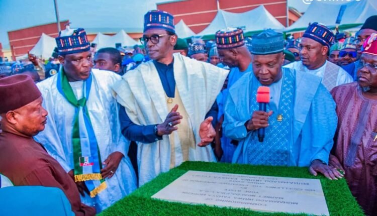 Gov. Buni inaugurate newly constructed Ngalda Modern Market