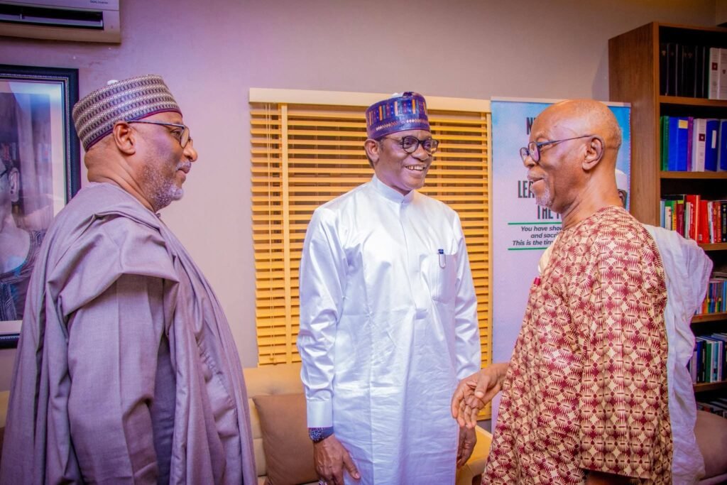 Yobe Governor Visits El-Rufai to Commiserate Over Mother’s Death