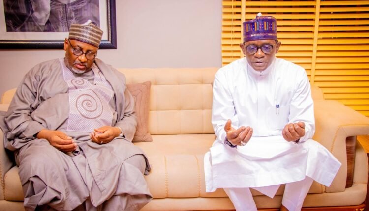 Yobe Governor Visits El-Rufai to Commiserate Over Mother’s Death