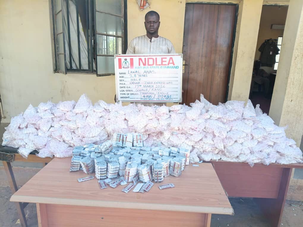NDLEA intercepts opioids, meth in carton walls, winter jackets, cream at Lagos airport