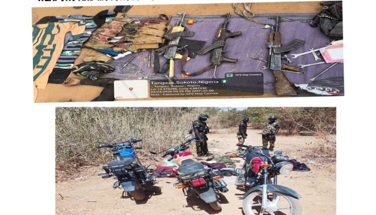 Troops Neutralize 5 Terrorists, Recover 5 AK 47 Riffles In Sokoto, Zamfara