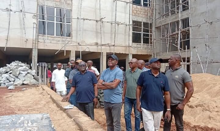 FUHSO VC, TETFund Boss Inspect Legacy Projects at Akwete-Akpa