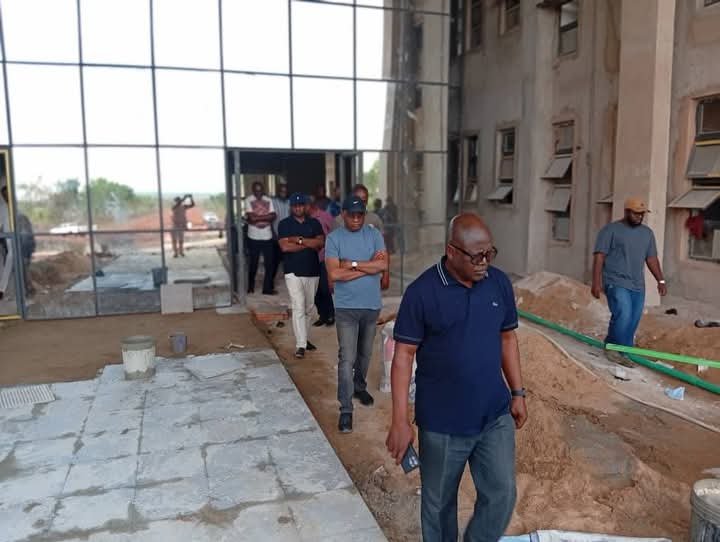 FUHSO VC, TETFund Boss Inspect Legacy Projects at Akwete-Akpa