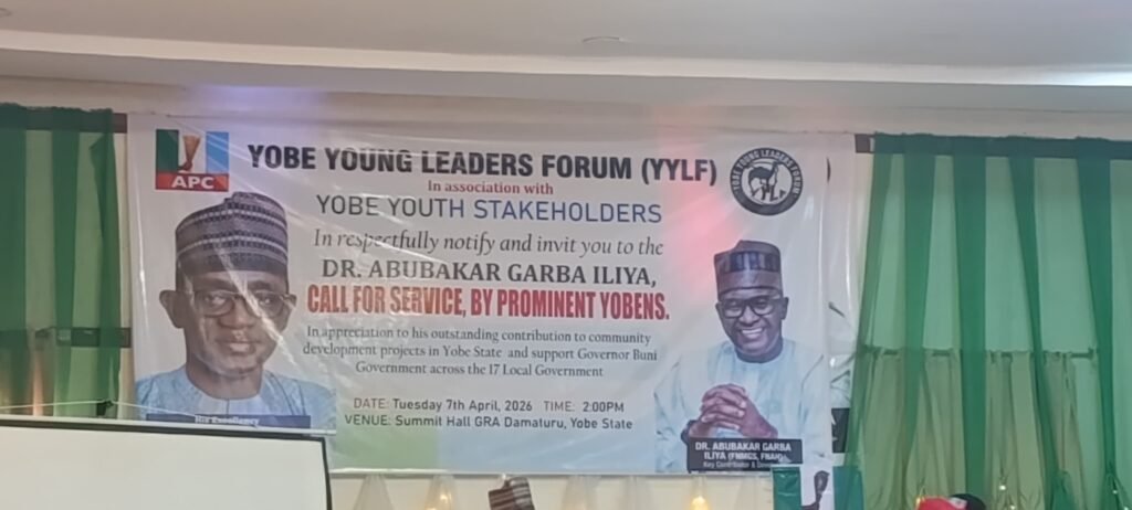 Yobe APC young leaders forum, youth stakeholders endorse Dr Garba Iliya for Governorship