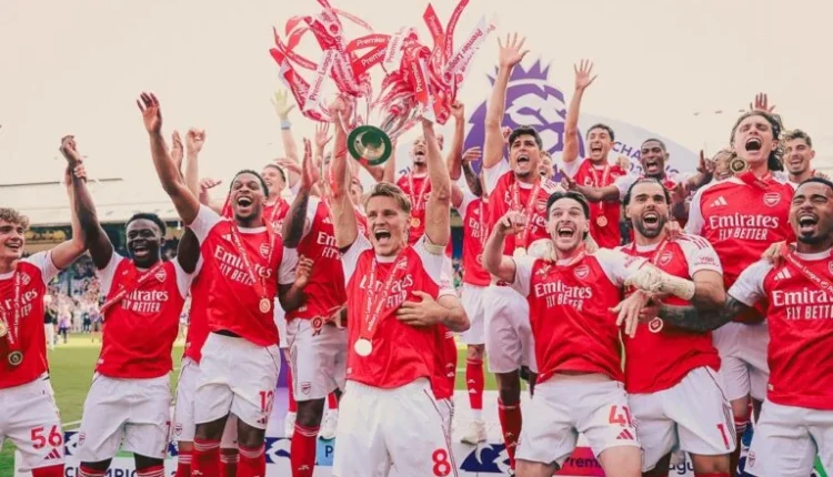 Arsenal crowned Premier League Champions at Palace