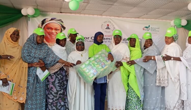 First lady rollouts 370.000 disposable sanitary pads to school girls