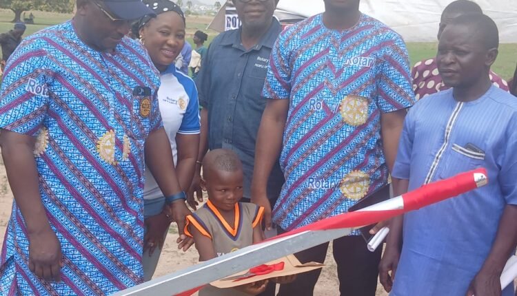 Taraba: Jalingo City Rotary Club Donates Borehole to Santewa Community