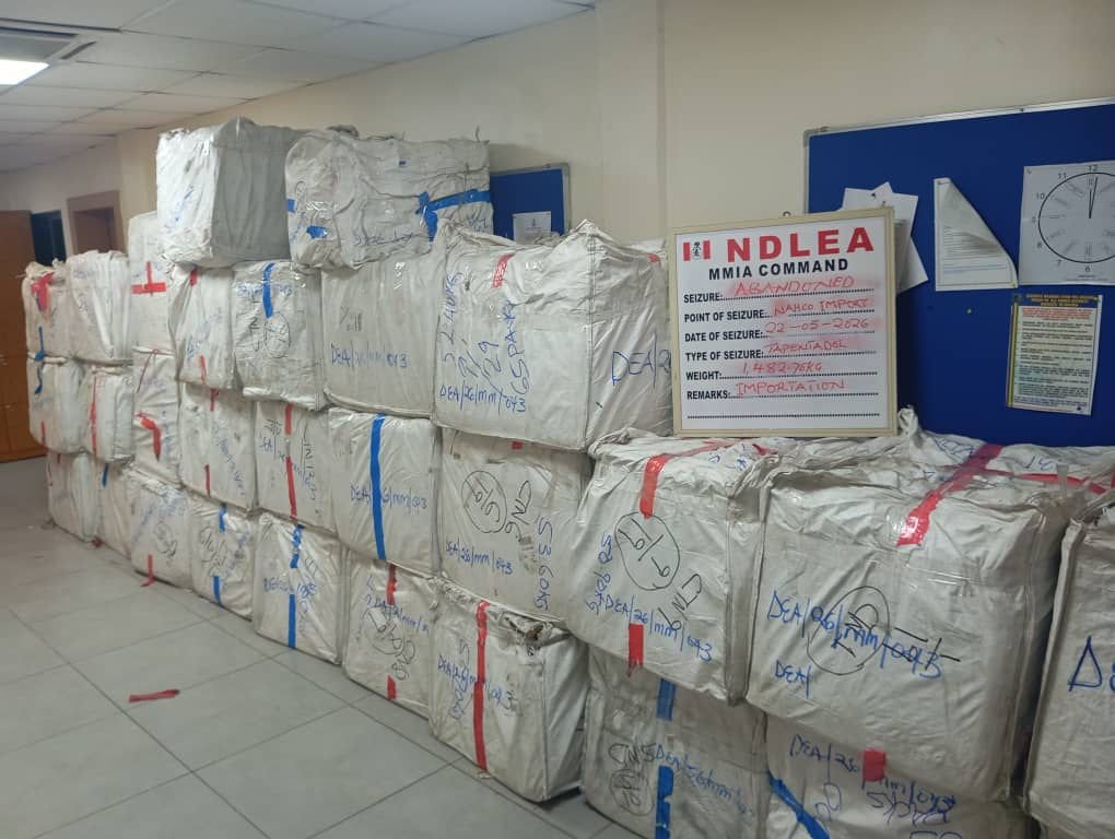 NDLEA intercepts Chinese grandma with large illicit drug consignment at Lagos airport