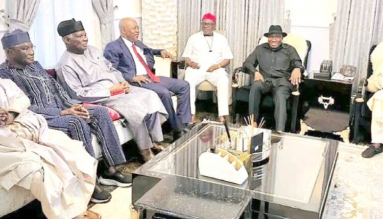 Thugs disrupt Turaki-led PDP event in Abuja after ratification of Jonathan as 2027 candidate