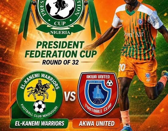 2026 President Federation Cup: El-Kanemi Warriors edge Akwa United 4-3 on penalties