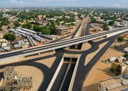 Damaturu Wears Modernity With Gov. Buni's Flyover Urban Renewal Project