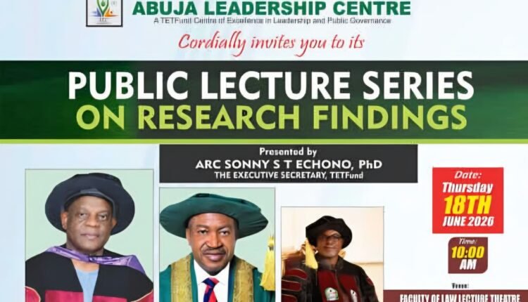 Yakubu Gowon University to Host Public Lecture on Research Findings to be Presented by TETFund Boss