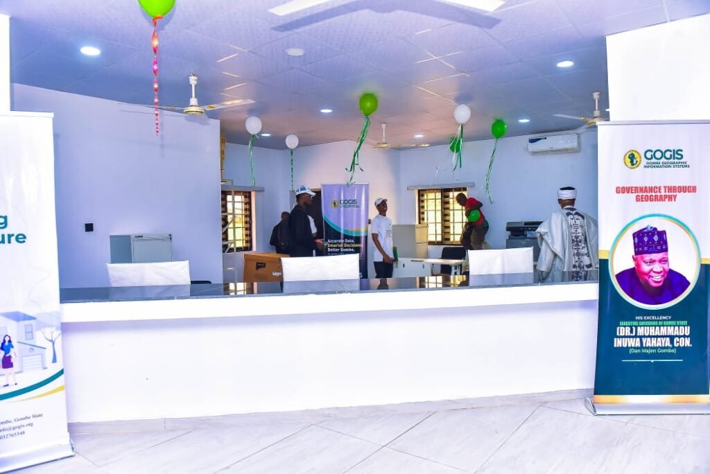 Governor Inuwa Yahaya Commissions GOGIS Field Office, Highlights Landmark Land Reforms and Urban Transformation in Gombe