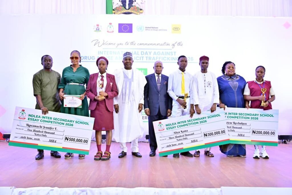 Nigeria remains committed to curbing drug scourge through innovative interventions President Tinubu